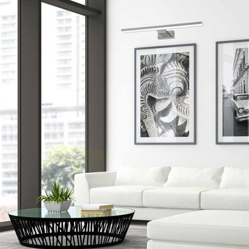 LED-kuvavalo PINTO LED/12W/230V kiiltävä kromi