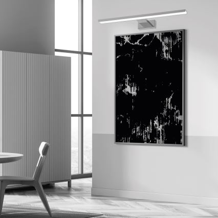 LED-kuvavalo PINTO LED/12W/230V kiiltävä kromi