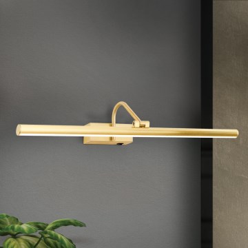 LED-kuvavalo PORTRAIT LED/12W/230V 60 cm kulta