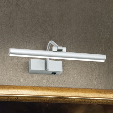 LED-kuvavalo PORTRAIT LED/6W/230V 30 cm mattakromi