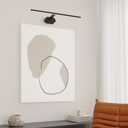 LED-kuvavalo PRADO LED/11W/230V musta