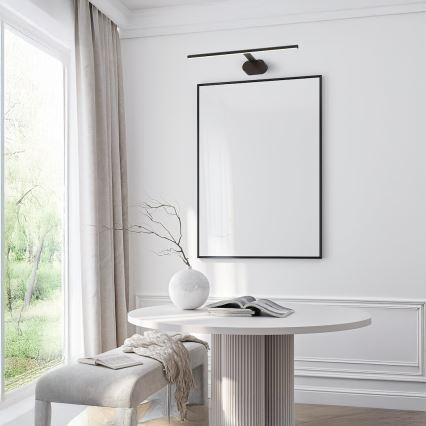 LED-kuvavalo PRADO LED/11W/230V musta