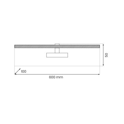 LED-kuvavalo PRADO LED/11W/230V valkoinen