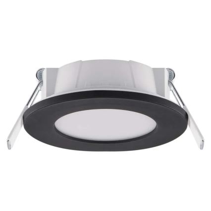 LED Kylpyhuoneen alasvalaisin LORI LED/4,5W/230V IP65 2700/4000K Ø 8,5 cm musta