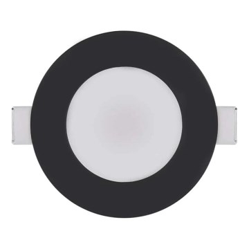 LED Kylpyhuoneen alasvalaisin LORI LED/4,5W/230V IP65 2700/4000K Ø 8,5 cm musta