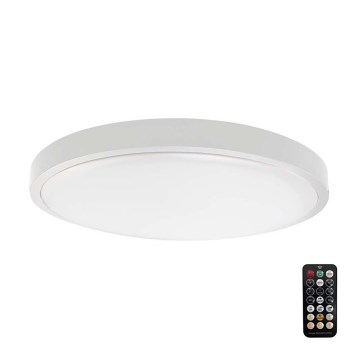 LED Kylpyhuoneen kattovalaisin anturilla SAMSUNG CHIP LED/36W/230V IP44 4000K halkaisija 42 cm valkoinen + kaukosäädin