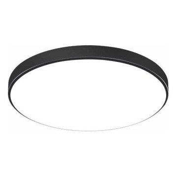 LED-kylpyhuoneen kattovalaisin DYLAN LED/30W/230V 6000K IP44 halkaisija 32 cm musta