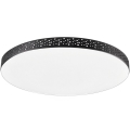 LED Kylpyhuoneen kattovalaisin MOON LED/18W/230V musta IP44