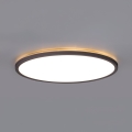 LED Kylpyhuoneen kattovalaisin NIVERA LED/32W/230V IP54 3000/4000/6000K halkaisija 42 cm musta