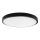 LED Kylpyhuoneen kattovalaisin SAMSUNG CHIP LED/18W/230V IP44 3000K halkaisija 25 cm musta