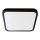 LED Kylpyhuoneen kattovalaisin SAMSUNG CHIP LED/18W/230V IP44 6500K 25x25 cm musta