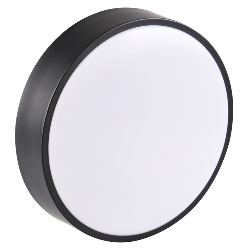 LED Kylpyhuoneen kattovalo RENE LED/15W/230V IP44 musta