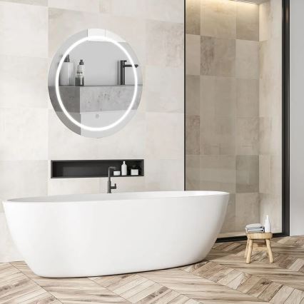 LED Kylpyhuoneen lämmitetty valaistu peili LED/25W/230V IP44 3000K/4000K/6400K