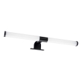 LED-kylpyhuoneen peilivalaisin 2-in-1 APA, 6 W, 230 V, 40 cm, IP44, musta