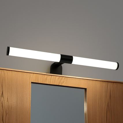 LED-kylpyhuoneen peilivalaisin 2-in-1 APA, 6 W, 230 V, 40 cm, IP44, musta