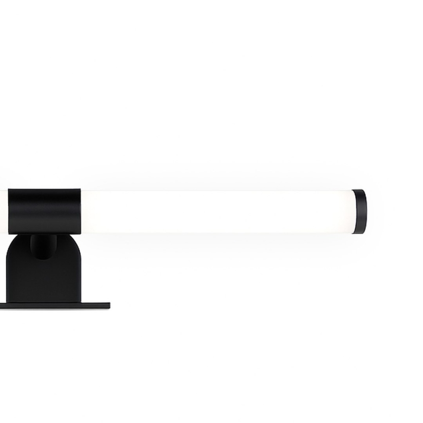 LED-kylpyhuoneen peilivalaisin 2-in-1 APA, 6 W, 230 V, 40 cm, IP44, musta