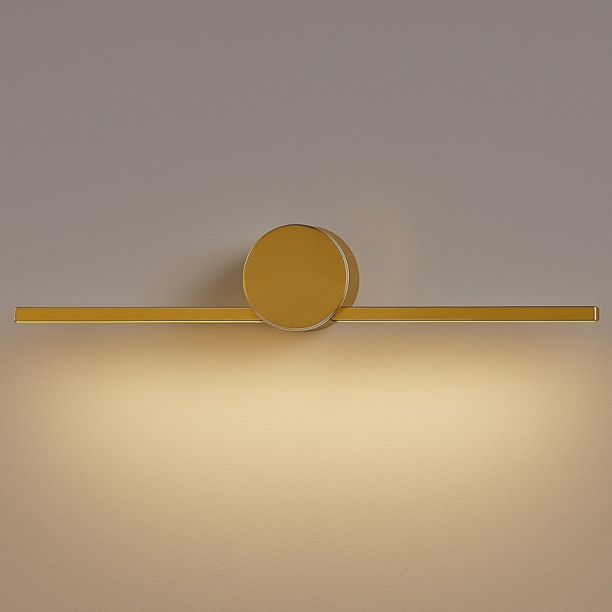 LED-kylpyhuoneen peilivalaisin ARTIST LED/6W/230V 40 cm IP44 kultainen