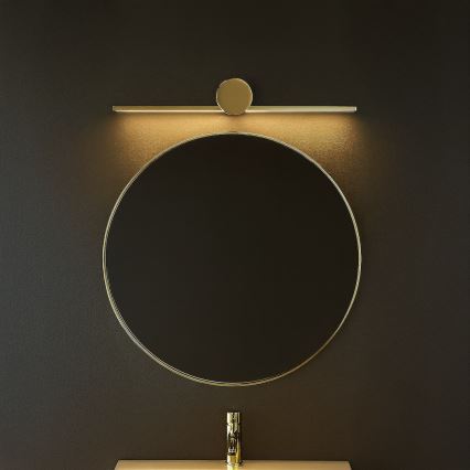 LED-kylpyhuoneen peilivalaisin ARTIST LED/6W/230V 40 cm IP44 kultainen