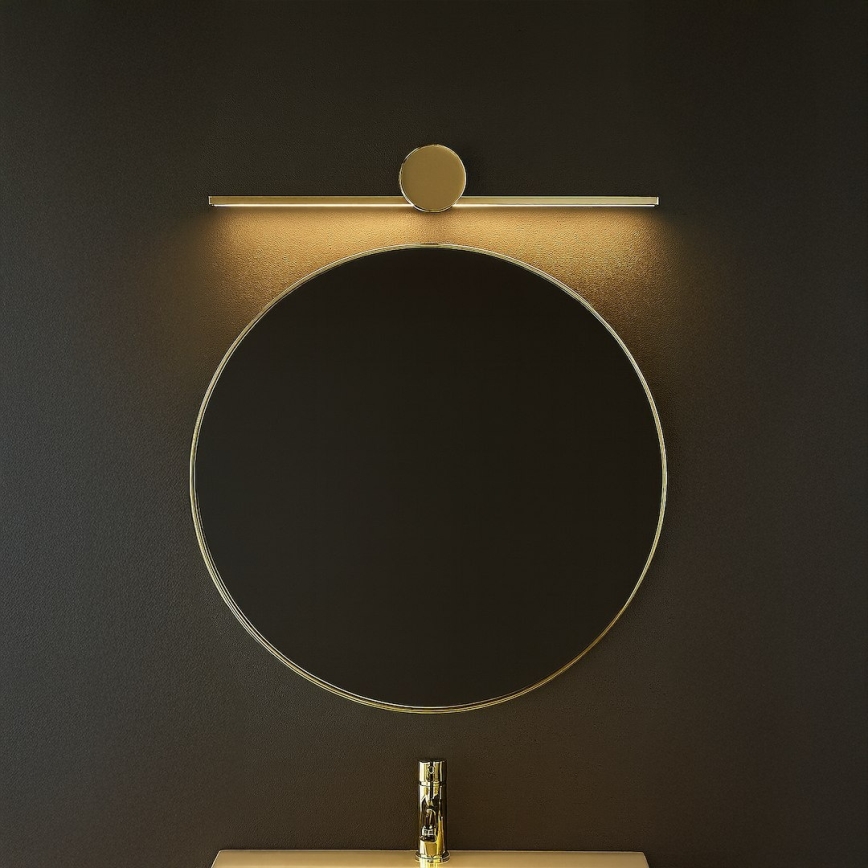 LED-kylpyhuoneen peilivalaisin ARTIST LED/6W/230V 40 cm IP44 kultainen