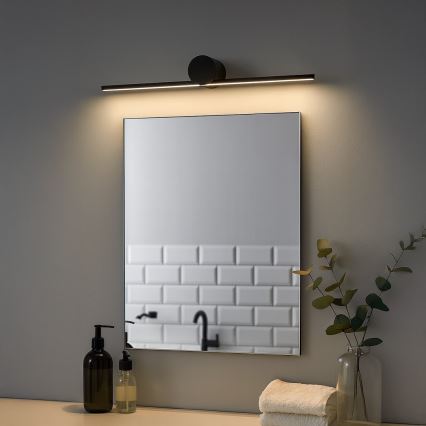 LED-kylpyhuoneen peilivalaisin ARTIST LED/6W/230V 40 cm IP44 musta