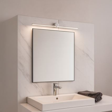 LED Kylpyhuoneen peilivalaisin ARTIST LED/9W/230V 60 cm IP44 kiiltävä kromi