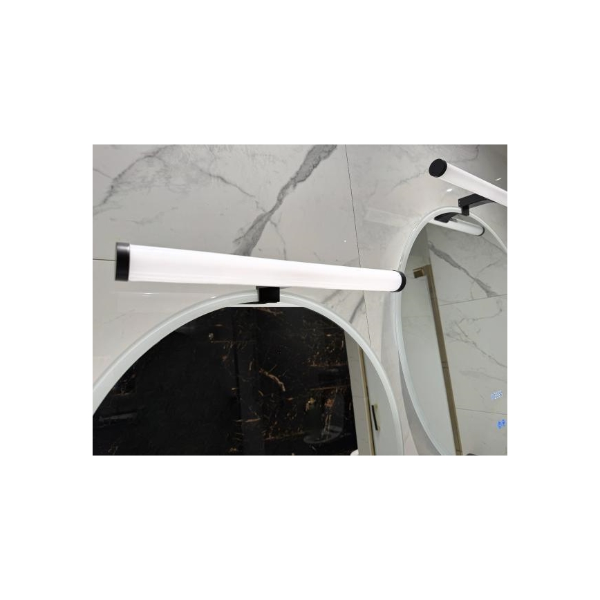 LED-kylpyhuoneen peilivalaisin LED/10W/230V 45 cm IP44 musta
