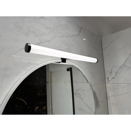 LED kylpyhuoneen peilivalaisin LED/12W/230V 59,5 cm IP44 musta
