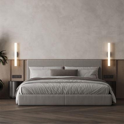 Peilivalaisin LINEA LED/8W/230V 3000/4000/6000K IP44 45 cm musta