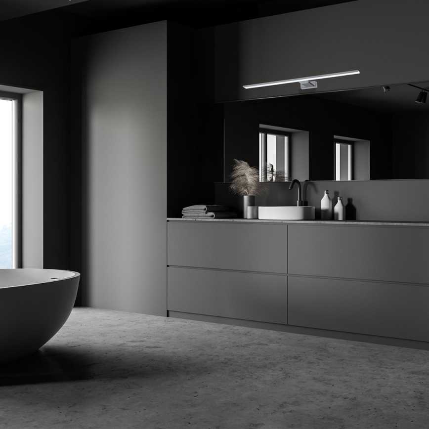 LED-kylpyhuoneen peilivalaisin SHINE LED/15W/230V 80 cm IP44 kiiltävä kromi