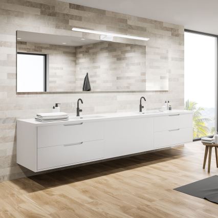 LED-kylpyhuoneen peilivalaisin SHINE WHITE LED/15W/230V 80 cm IP44 valkoinen