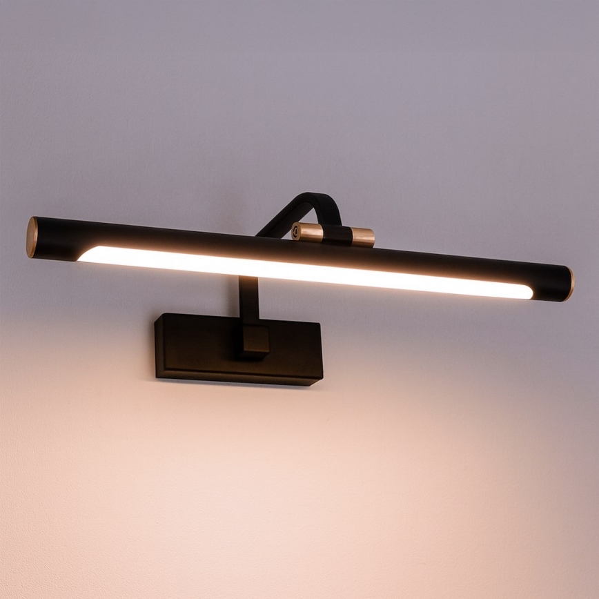 LED-kylpyhuoneen peilivalaisin VINCI LED/12W/230V 40 cm IP44 musta