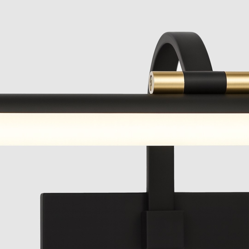 LED-kylpyhuoneen peilivalaisin VINCI LED/12W/230V 40 cm IP44 musta