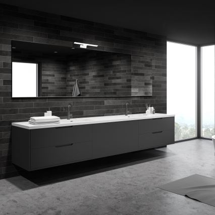 LED-kylpyhuoneen seinävalaisin SHINE, 7 W, 230 V, 30 cm, IP44, valkoinen