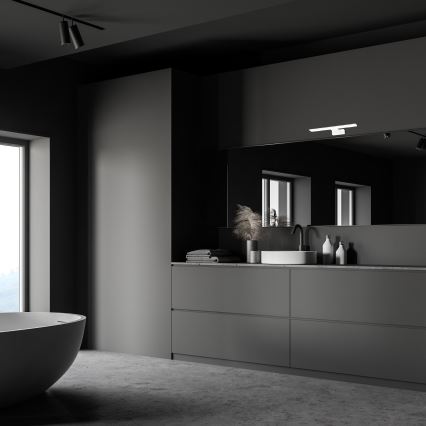 LED-kylpyhuoneen seinävalaisin SHINE, 7 W, 230 V, 30 cm, IP44, valkoinen