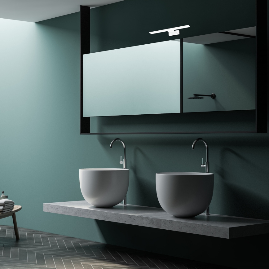 LED-kylpyhuoneen seinävalaisin SHINE, 7 W, 230 V, 30 cm, IP44, valkoinen