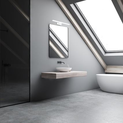 LED-kylpyhuoneen seinävalaisin SHINE, 7 W, 230 V, 30 cm, IP44, valkoinen