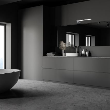 LED-kylpyhuoneen seinävalaisin SHINE LED/11W/230V 45 cm IP44 kiiltävä kromi