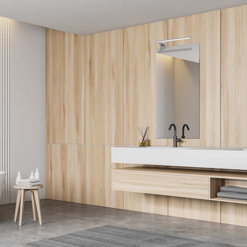 LED-kylpyhuoneen seinävalaisin SHINE LED/11W/230V 45 cm IP44 kiiltävä kromi