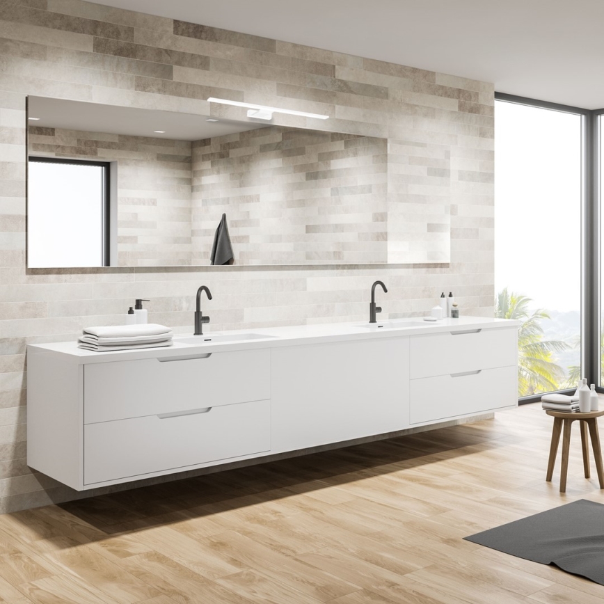 LED Kylpyhuoneen seinävalaisin SHINE LED/7W/230V 40 cm IP44 valkoinen