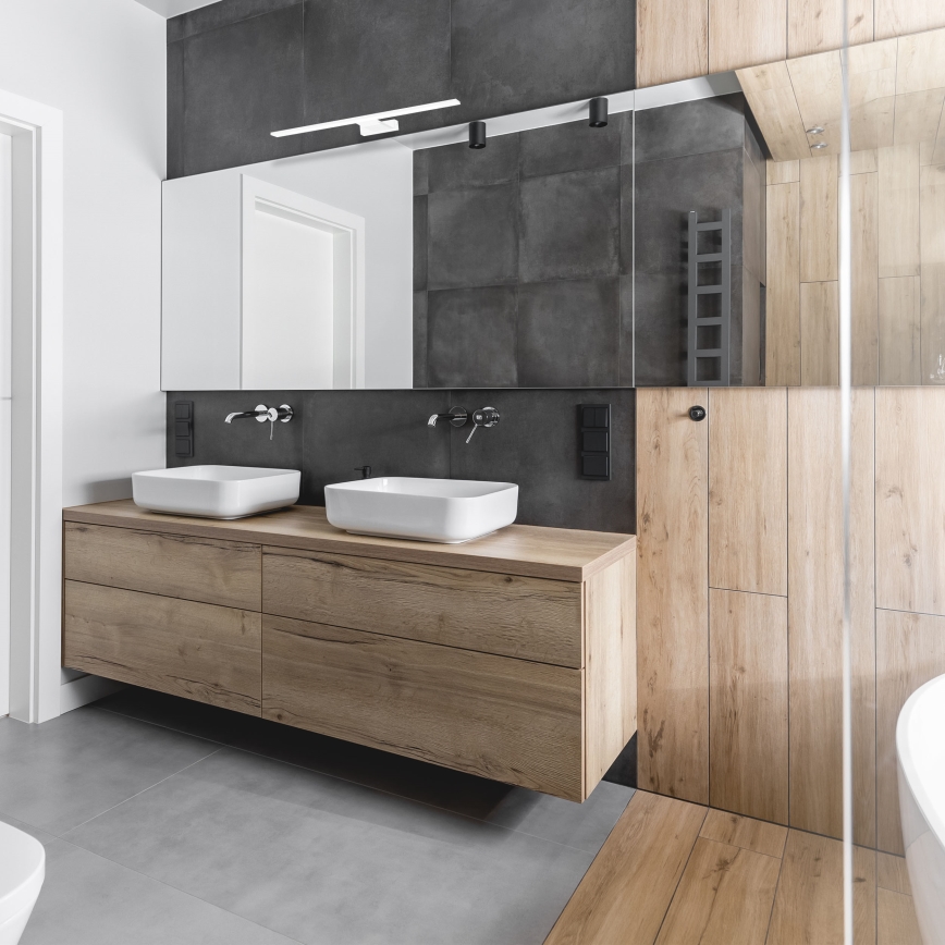 LED Kylpyhuoneen seinävalaisin SHINE LED/7W/230V 40 cm IP44 valkoinen