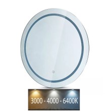 LED-kylpyhuoneen taustavalaistu peili LED / 25W / 230V 3000/4000 / 6400K IP44