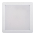 LED Kylpyhuoneen upotettava alasvalo TAVO LED/24W/230V 3000/4000/6000K 22x22 cm IP44 valkoinen