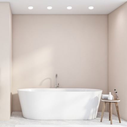 LED Kylpyhuoneen upotettava valo COCO LED/3W/230V IP44 valkoinen