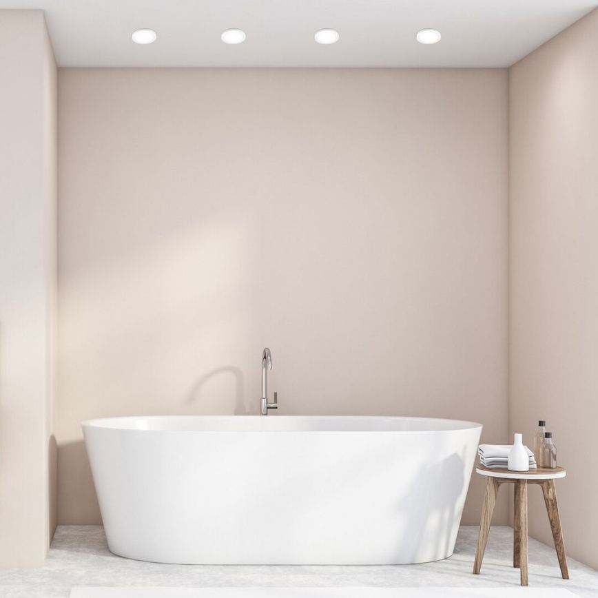 LED Kylpyhuoneen upotettava valo COCO LED/3W/230V IP44 valkoinen