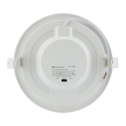 LED Kylpyhuoneen upotettava valo LED/12W/230V 3000/4000/6000K IP44