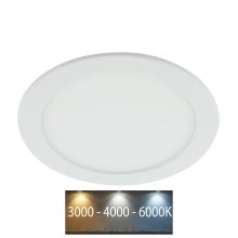 LED Kylpyhuoneen upotettava valo LED/18W/230V 3000/4000/6000K IP44