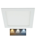 LED Kylpyhuoneen upotettava valo LED/24W/230V 3000/4000/6000K IP44