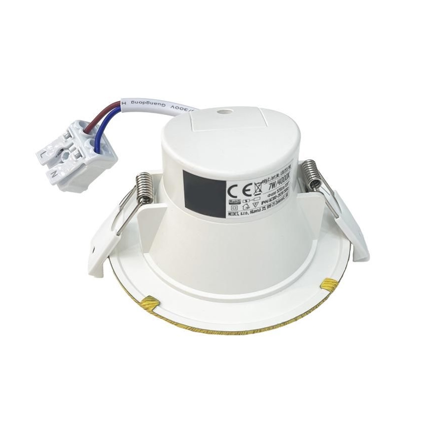 LED Kylpyhuoneen upotettava valo LED/7W/230V 4000K beige IP44