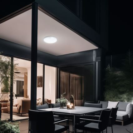 LED-seinävalaisin kylpyhuoneeseen liiketunnistimella NYMPHEA PROXI LED/18W/230V IP54 3000K