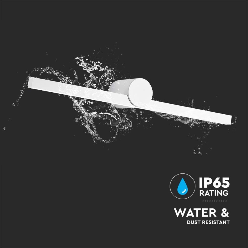 LED-kylpyhuonepeilin valaistus LED/10W/230V 3000K IP65 valkoinen